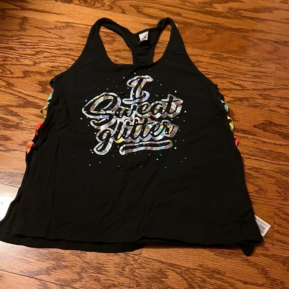 Zumba I sweat glitter too